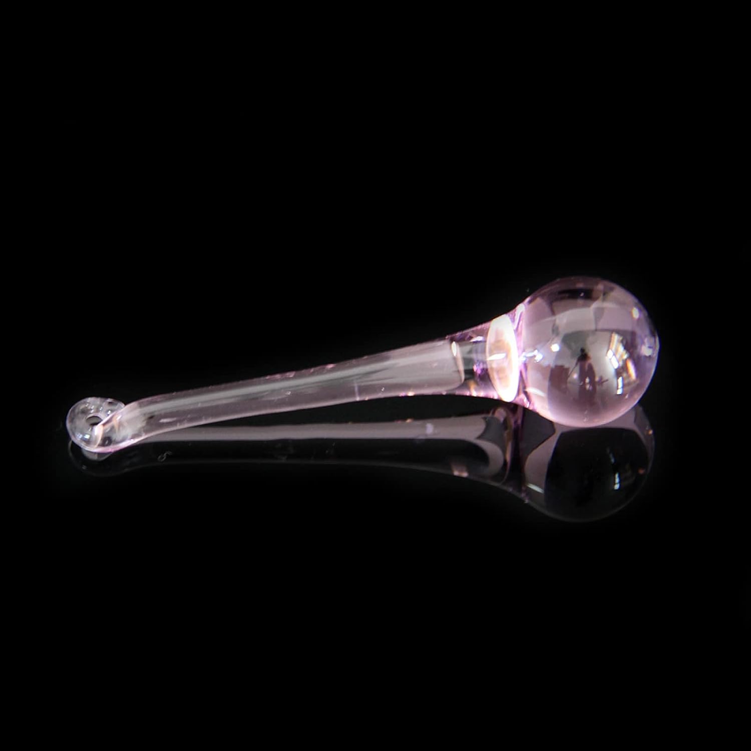 14-Piece Pink 20x80mm Glass Icicle Crystal Chandelier