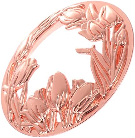 VOSAREA Rose Gold Metal Candle Shade