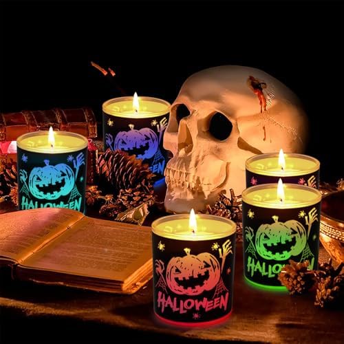 Pumpkin Scented Candles Halloween Decor for Home