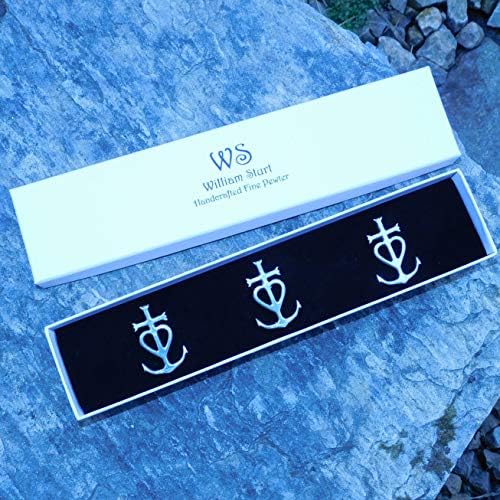 3 Camargue Cross Candle Pin Set Elegant and Luxurious in Fine Pewter