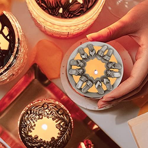 Scented Candle Cover Evenly Melt Candle Topper