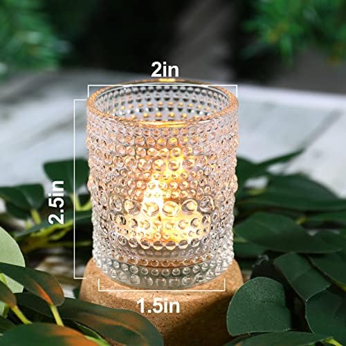 24-Piece Tea Light Candle Holders Set