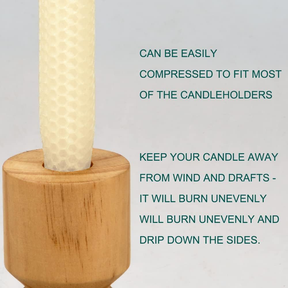 AGLARY 8 x 9 Taper Candles