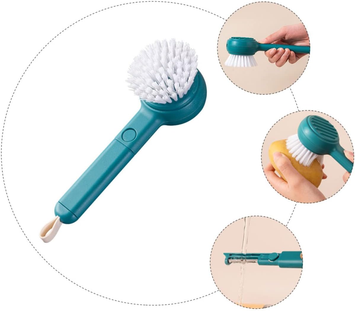 VOSAREA Vegetable and Fruit Peeling Brush