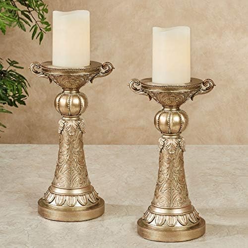 Stylish Candleholder Set by Touch of Class