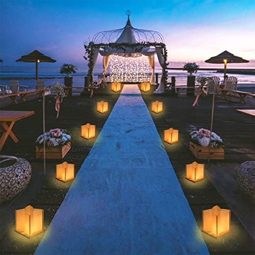 10-Piece Star-Shaped Floating Lantern Set for OutdoorPool Use