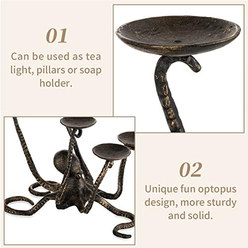 Sziqiqi Octopus Candelabra