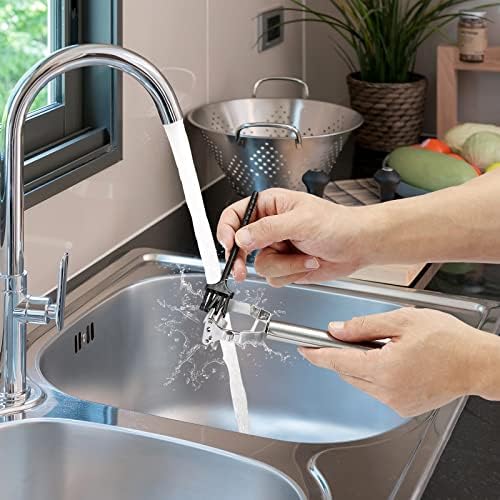 Iziusy Stainless Steel Peeler Julienne Cutter for Carrots and Potatoes