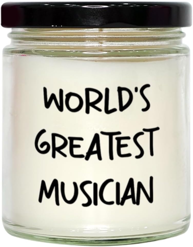 Musician Candle Aromatherapy Gift