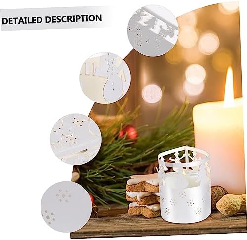 Goohochy 50-Piece Xmas Snowflake Paper Lampshade