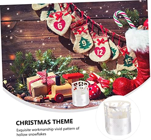 Goohochy 50-Piece Xmas Snowflake Paper Lampshade
