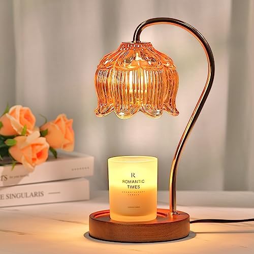 Gradient Candle Glass Lamp Timer for Home Dcor
