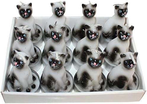 NAF Cat Shaped Tea Lights 12 Pack