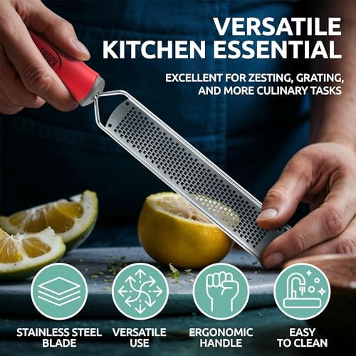 Essence of Elegance - Lemon Zester Parmesan Grater Set
