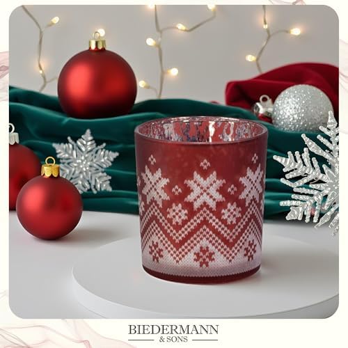 Surprise yourself with Biedermann Sons festive and elegant Christmas holder set