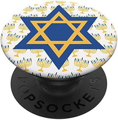 Star of David menorah holders