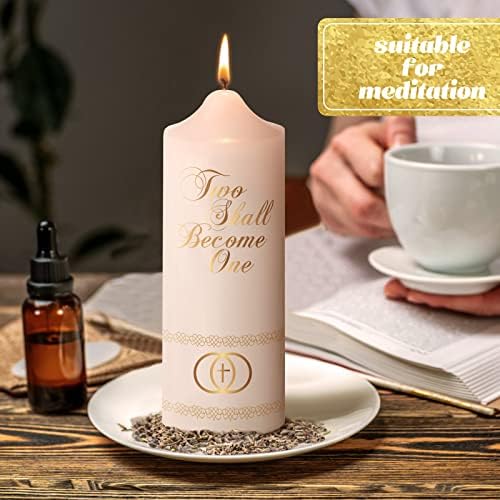Frienda Wedding Taper Candles 3-Piece Set