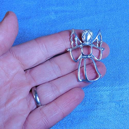 3 Handcrafted Animal Candle Holder Pins in Pewter Made-to-Order Candle Jewelry