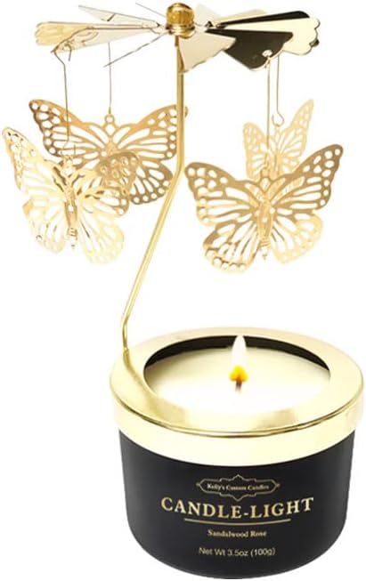 Kellys Custom Candles Rotating Aromatherapy Candle Set