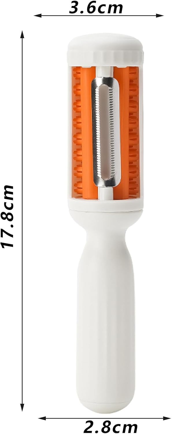 Firjuty 2-in-1 Vegetable Fruit Cleaning Brush Easy Peeling Tool