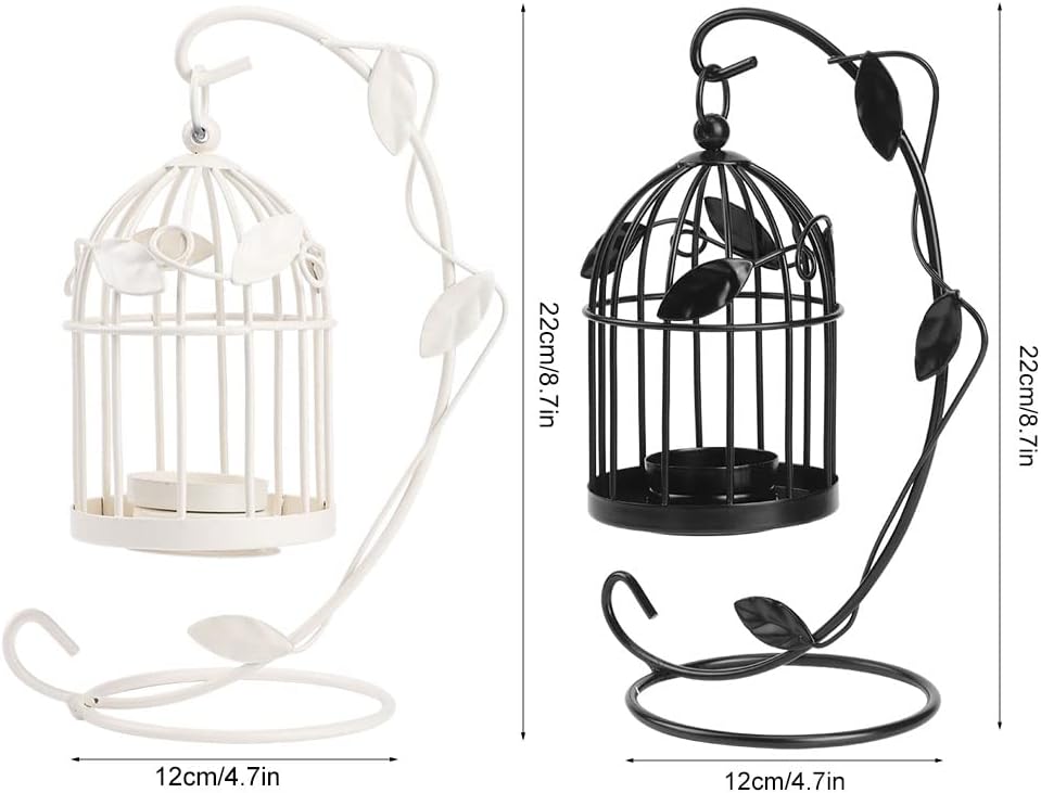 Hokzyhouse Innovative Iron Leaves Candle Holder