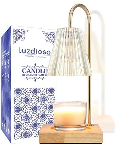 Eco-Friendly Candle Warmer Lamp with Timer 50-Watt Halogen Desk Candle Lighter