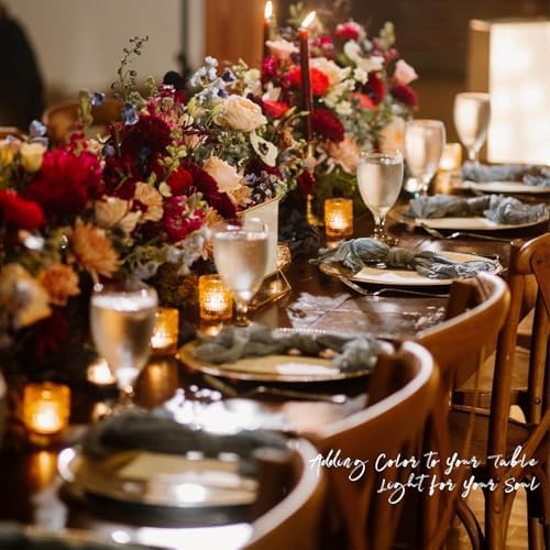 24-Piece Tea Light Candle Holders Set