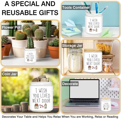 Homsolver Jar Candle Aromatherapy Candle for Women