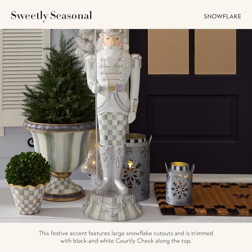 Step into the holiday spirit with our unique Snowflake Lantern