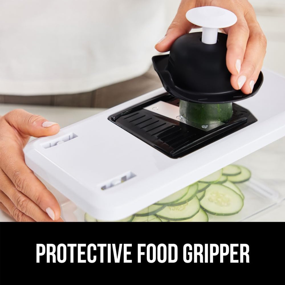 Gorilla Grip 12-Blade Vegetable Chopper BPA-Free Black