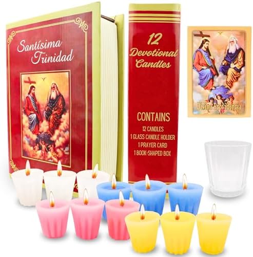 12 Pack Devotional Candles in Prayer Box