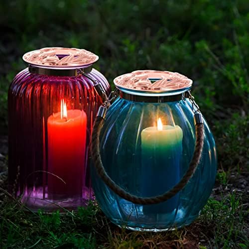 VOSAREA Rose Gold Metal Candle Shade