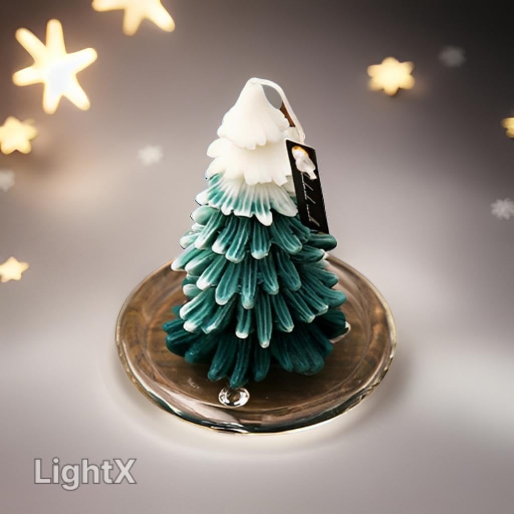 Peace Tree Pillar Candle