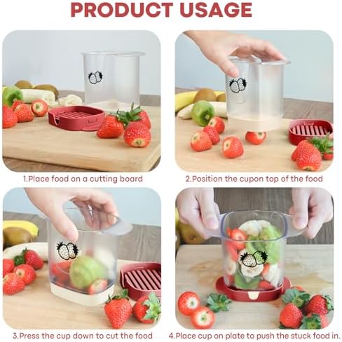 TMEDW Premium Fruit and Vegetable Slicer with Brush