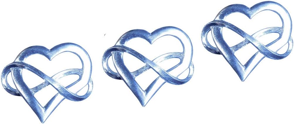 William Sturt 3-Piece Infinity Heart Votive Candle Pins
