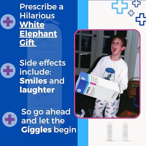 Xanax Candle - Premium Stress Relief Gag Gift for Adults with Aromatherapy