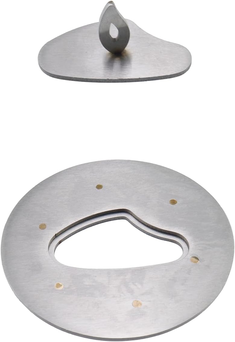 Coshar Metal Candle Jar Topper Shade Sleeve Lid - Cloudilver