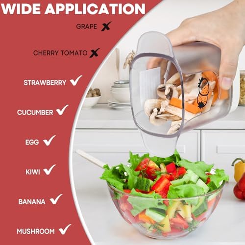 TMEDW Premium Fruit and Vegetable Slicer with Brush