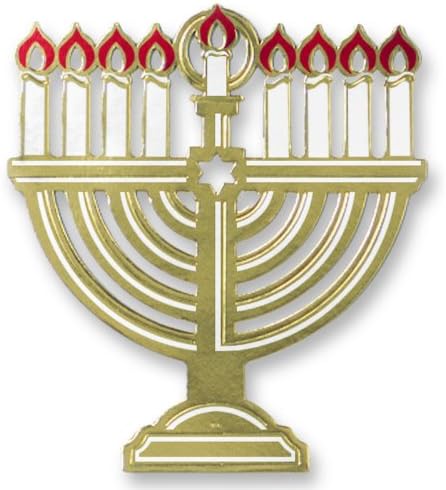 Beistle Foil Menorah Silhouette Party Accessory