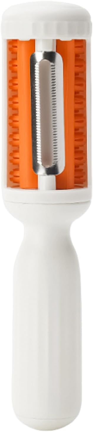 Firjuty 2-in-1 Vegetable Fruit Cleaning Brush Easy Peeling Tool