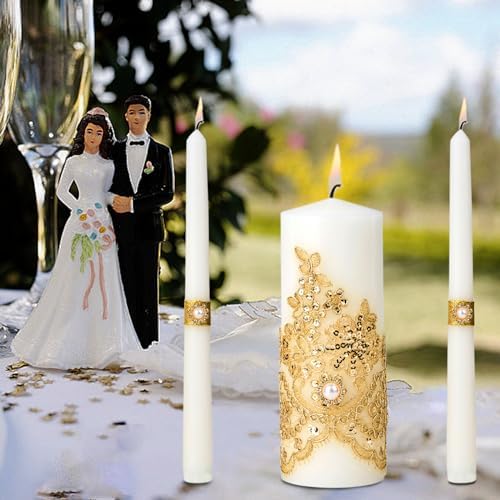Elegant Union Candle Set for Weddings