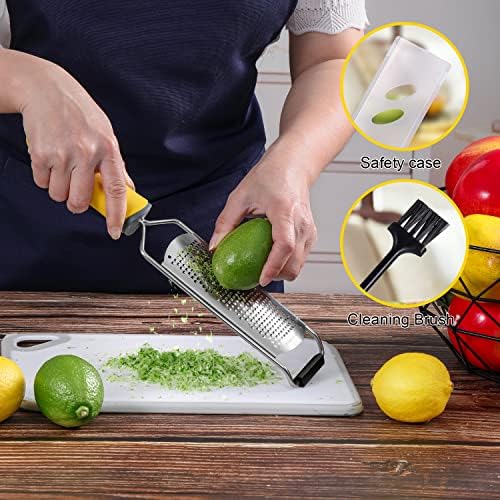 Dulcicasa Classic Zester Grater Zest Grate with Ease