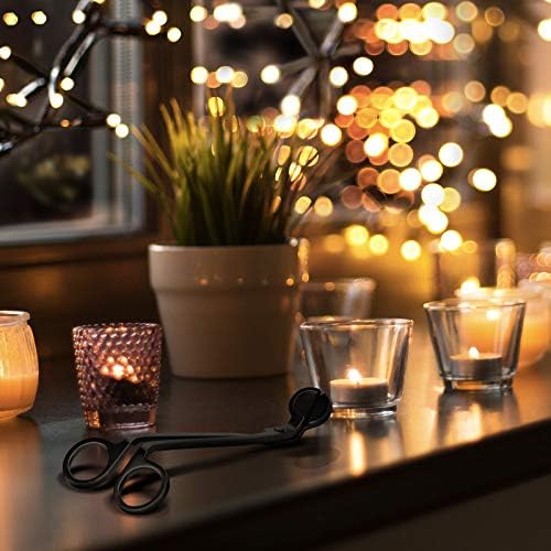 Stainless Steel Candle Wick Trimmer by ChefbEE - Effortless Deep Candle Cutting