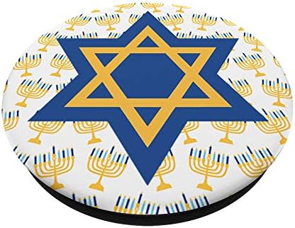 Star of David menorah holders