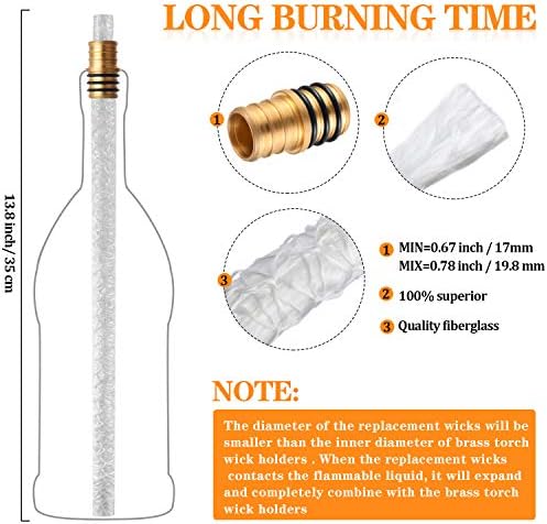 24-Piece Wine Bottle Torch Hardy Kit