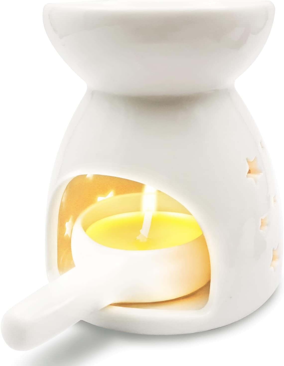 Zalaxt Ceramic Tea Light Candle Holder