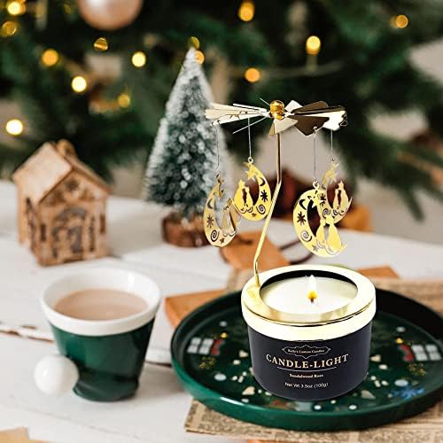 Kellys Custom Candles A Hilarious and Elegant Rotating Aromatherapy Candle Set