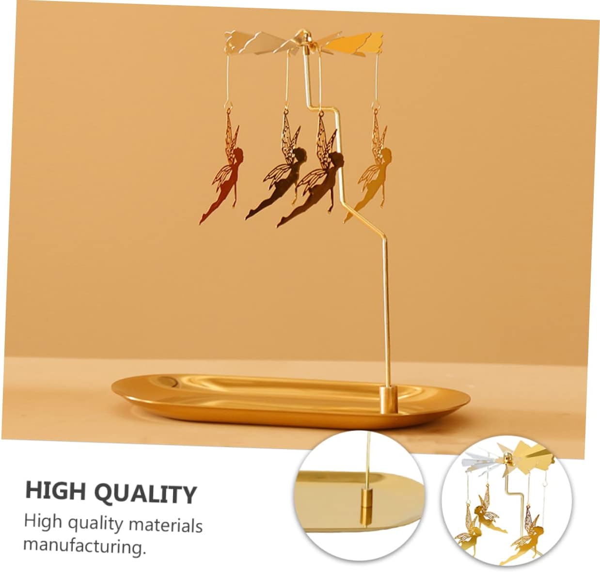 Rotating Candle Holder for Home Decor