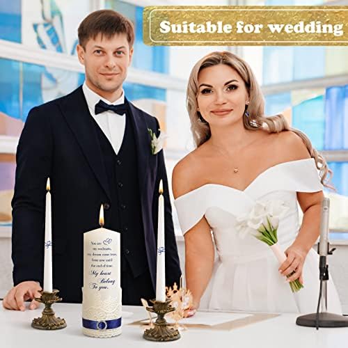 Beautiful Wedding Unity Candles Set