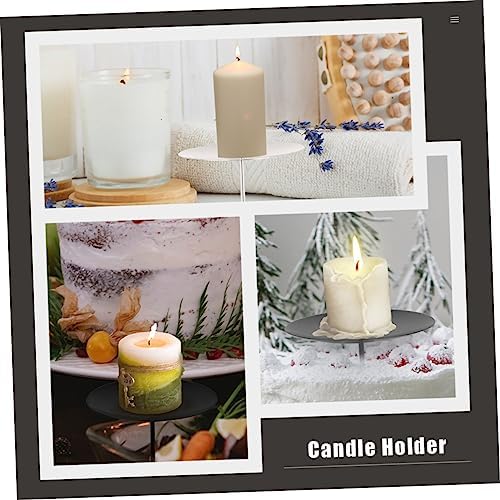 10-Piece Metal Tapered Candle Holders for Festivals Decor